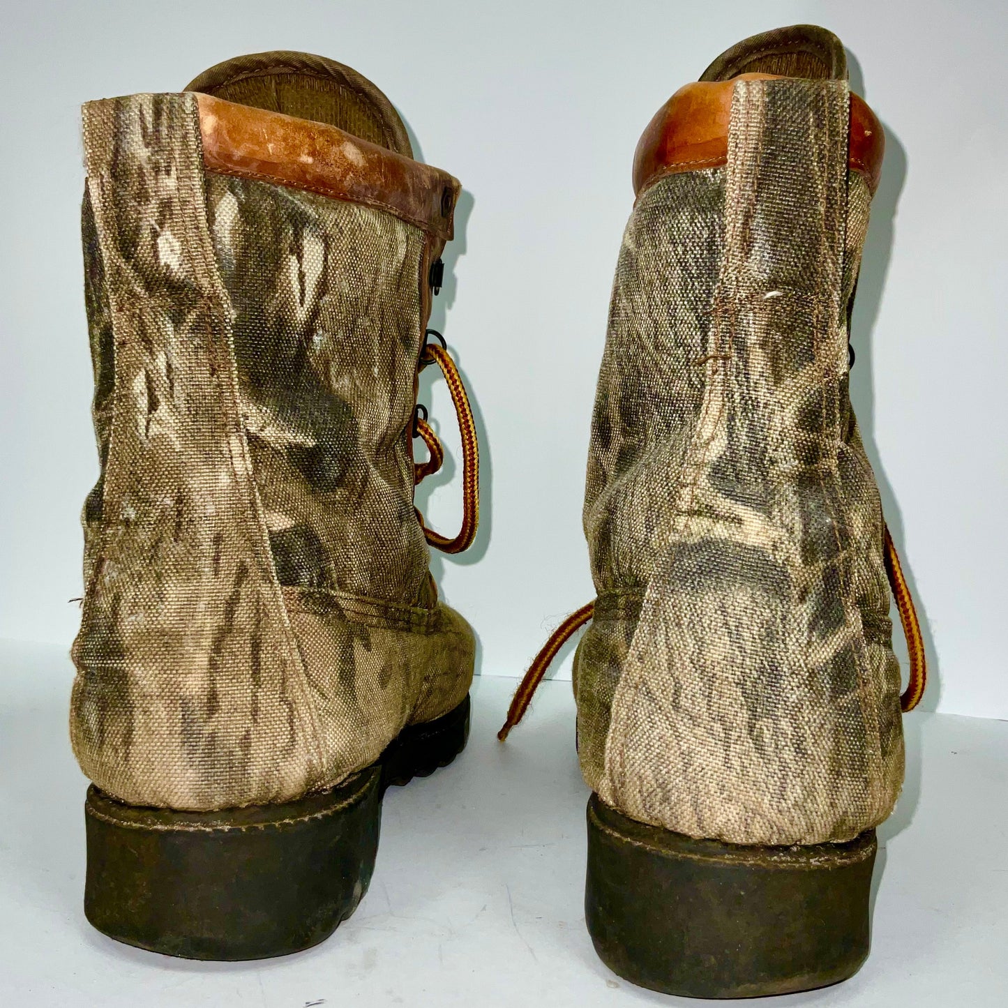 Black Rock Brown and Camo Hunting Leather Work Boots