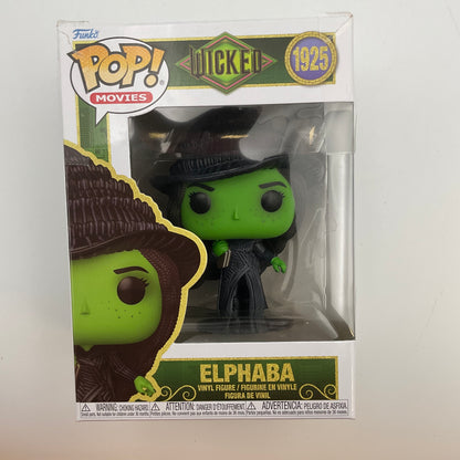Elphaba Wicked Movie Funko Pop! #1925 Vinyl Figurine Minor Box Imperfections