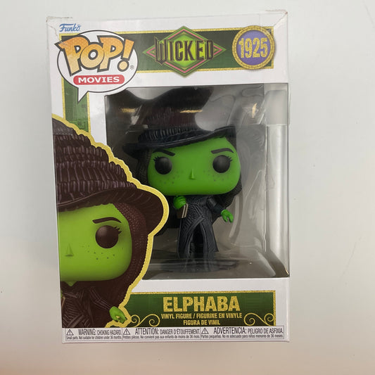 Elphaba Wicked Movie Funko Pop! #1925 Vinyl Figurine Minor Box Imperfections