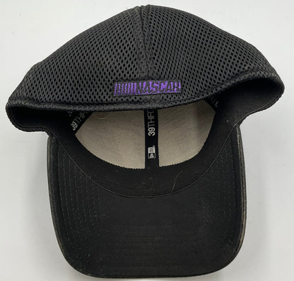 Denny Hamlin #11 Fedex Racing New Era 39THIRTY M/L NASCAR Black Mesh Back Hat