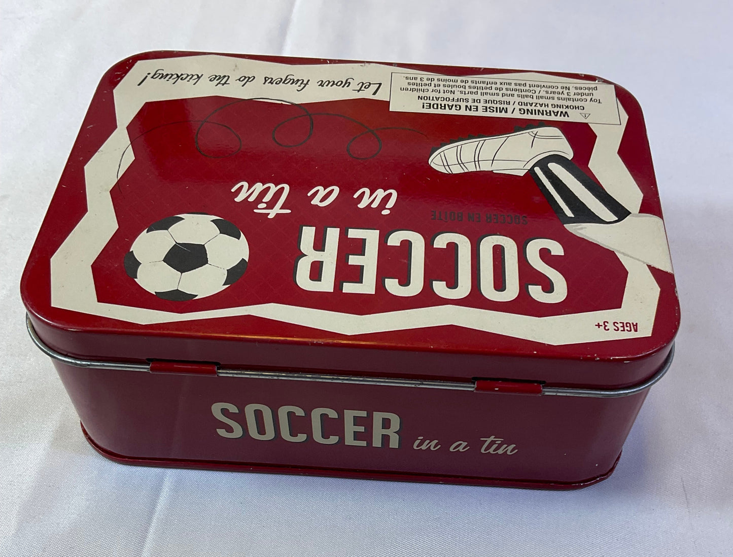 Soccer In a Tin Tabletop Game