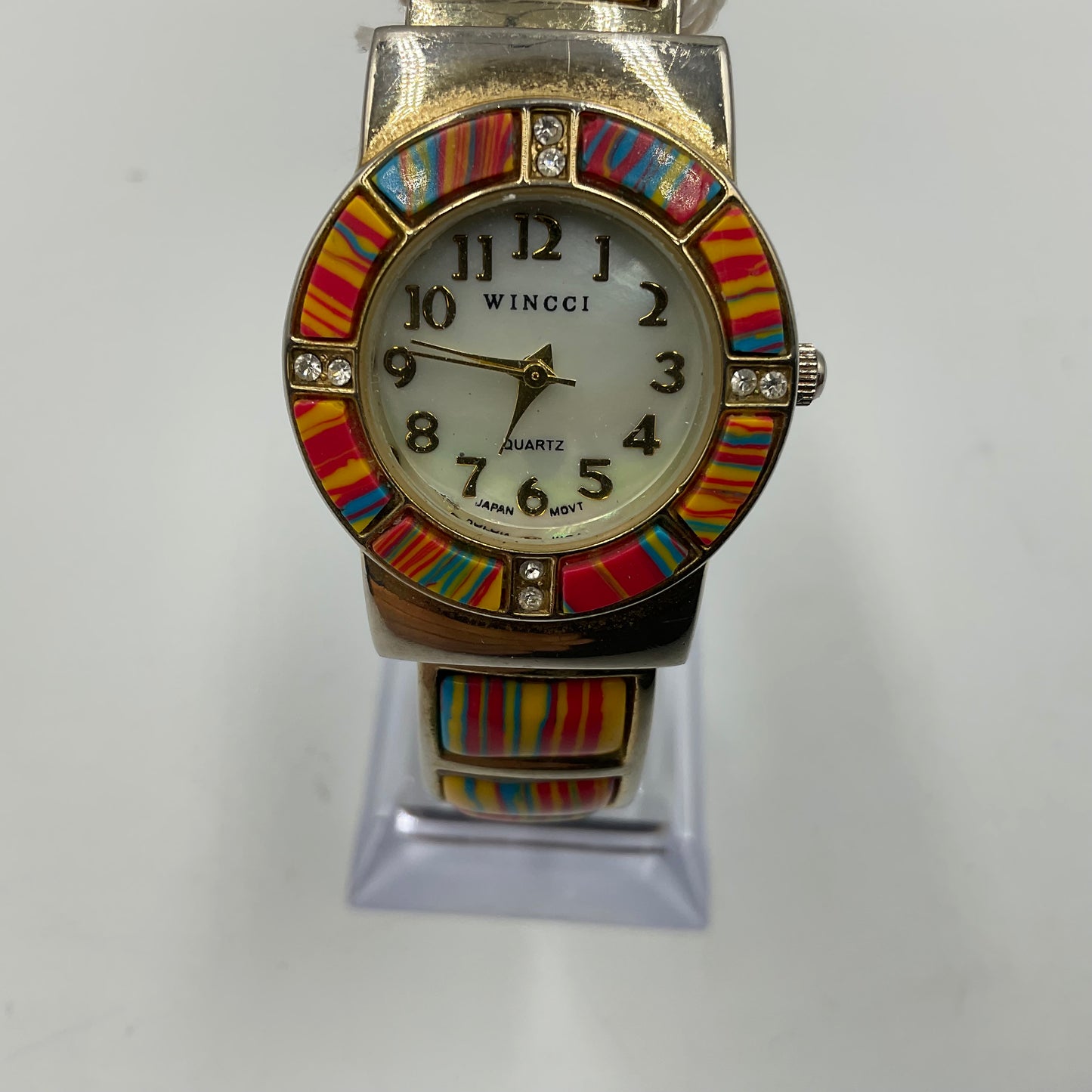 Wincci Multi Color Face Two Tone Band Women's Bracelet Watch