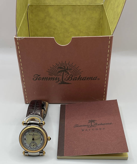 Tommy Bahama Ladies Two Tone Watch