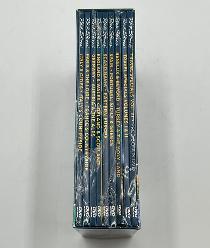 Rick Steves Europe The 20 Year Anthology 17 DVD Set Factory Sealed