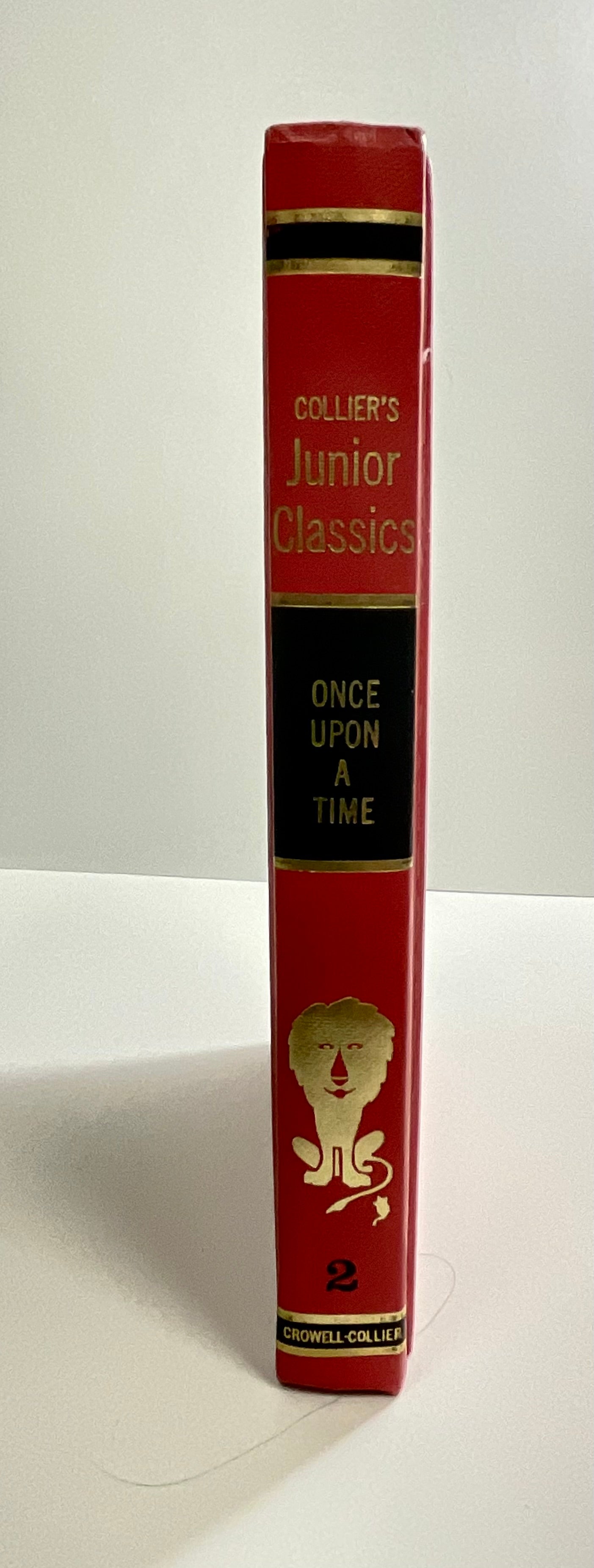 Once Upon A Time Collier's Junior Classics Series #2 Vintage 1962 Hardcover Book