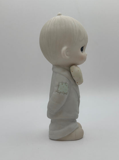 Precious Moments Vintage 1983 "Groom" Hand-Painted Porcelain Collectible Figurine