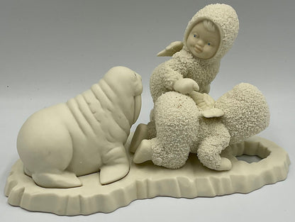 Dept 56 Snowbabies “I Can’t Find Him!”  #68800 Walrus Figurine w/ Box