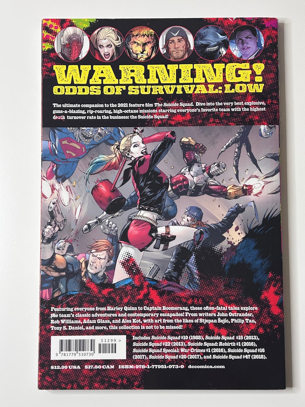 Suicide Squad Their Greatest Shots DC Comics Paperback Graphic Novel July 13, 2021