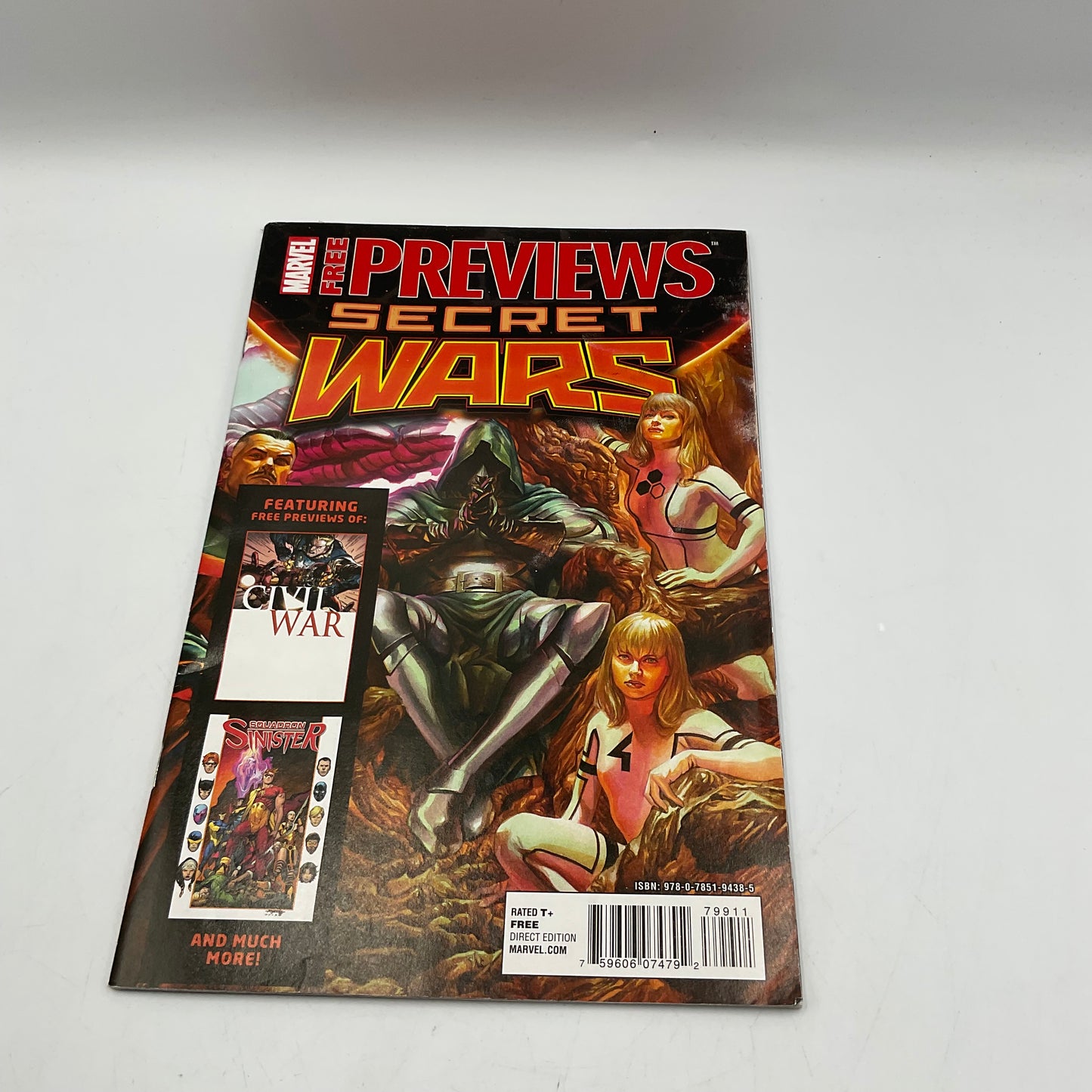 Marvel Secret Wars Comic