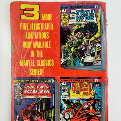 Marvel Classic Comics The Time Machine Vol. 1 #2 Vintage 1976 Comic Book H.G. Wells