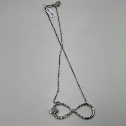 Georgia Bulldogs Infinity Necklace