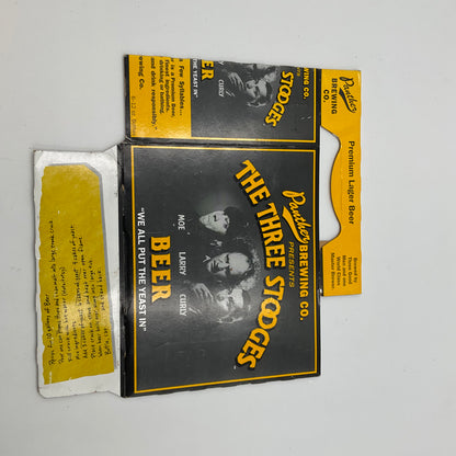 Vintage 1998 Collector’s 6 Pack Holder The Stooges Beer