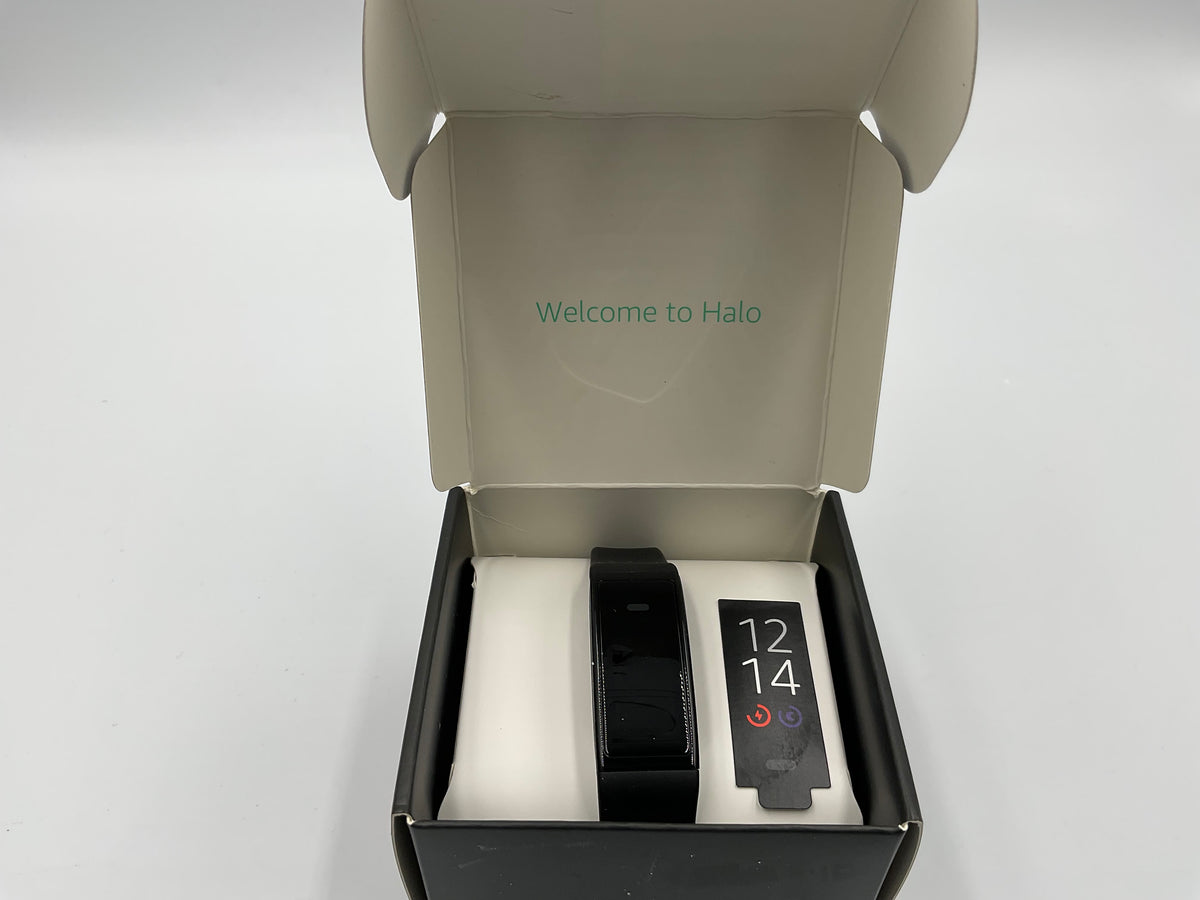 Amazon Halo View Fitness Tracker Activity Sleep Monitor Black w/ Orginal Box