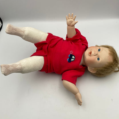 Ashton-Drake Galleries Porcelain Baby Doll Blue Eyes