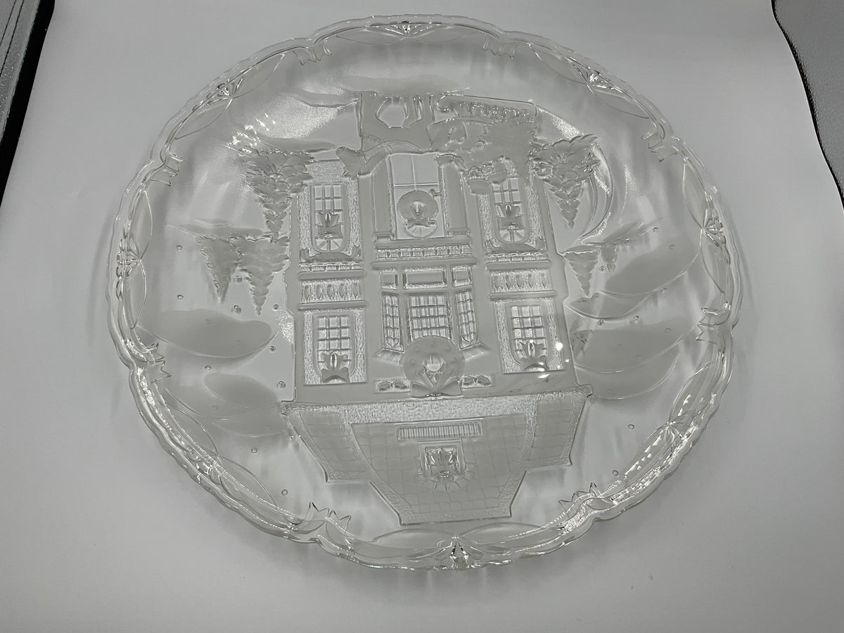 Mikasa "Winter Wonderland" 15-inch Round Hostess Platter