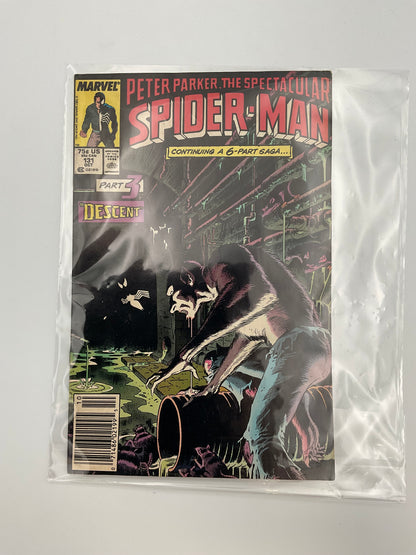 Marvel Spider-Man #131 Vintage Oct 1987 Comic Book