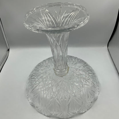 Vintage Towle Lead Crystal Centerpiece Bowl