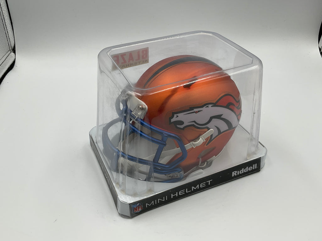 Denver Broncos NFL Riddell Blaze Alternate Mini Helmet
