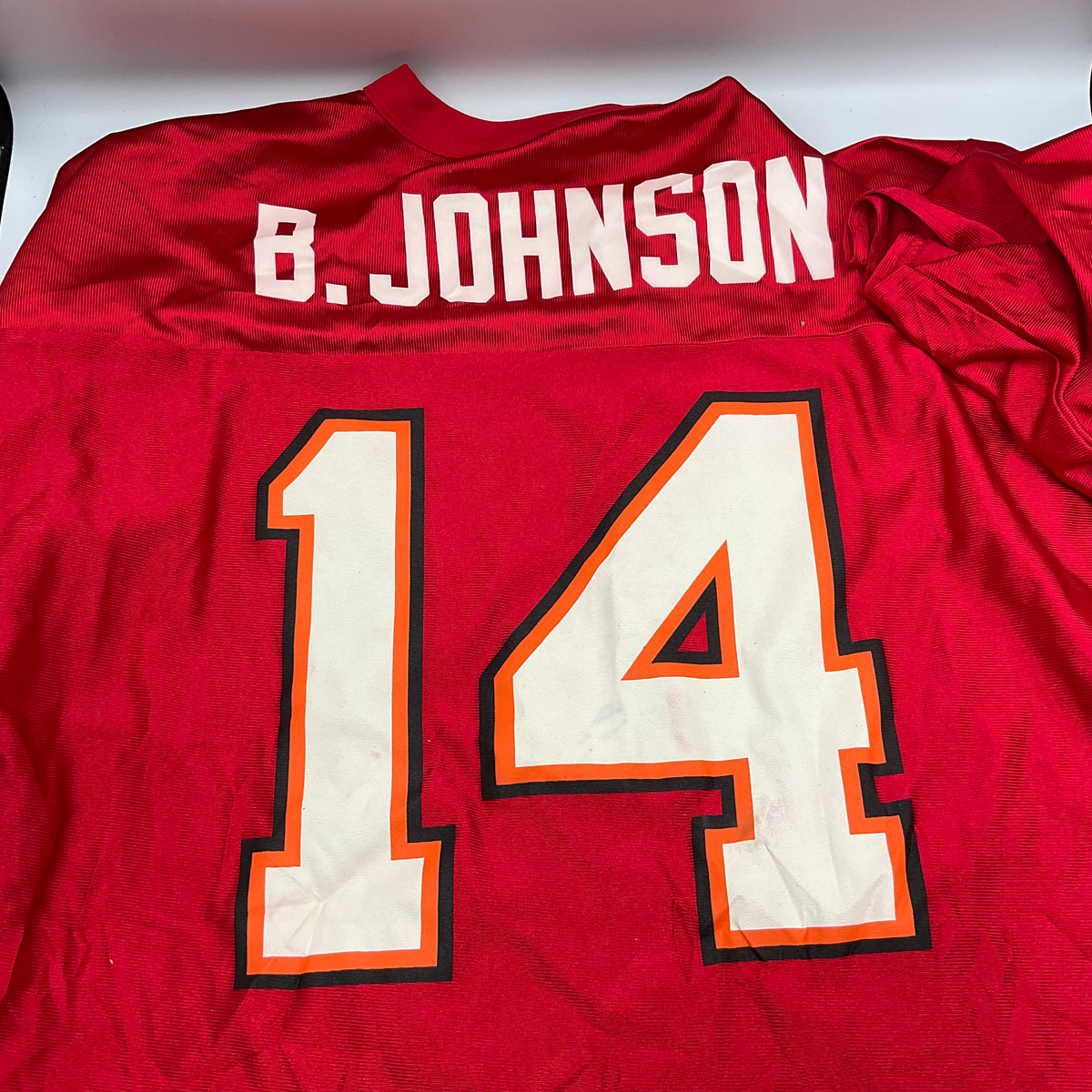 Tampa Bay Buccaneer’s #14 Brad Johnson Jersey Size Large