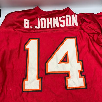 Tampa Bay Buccaneer’s #14 Brad Johnson Jersey Size Large