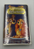 Walt Disney’s Lady and the Tramp Fully Restored VHS Tape with Clamshell Case