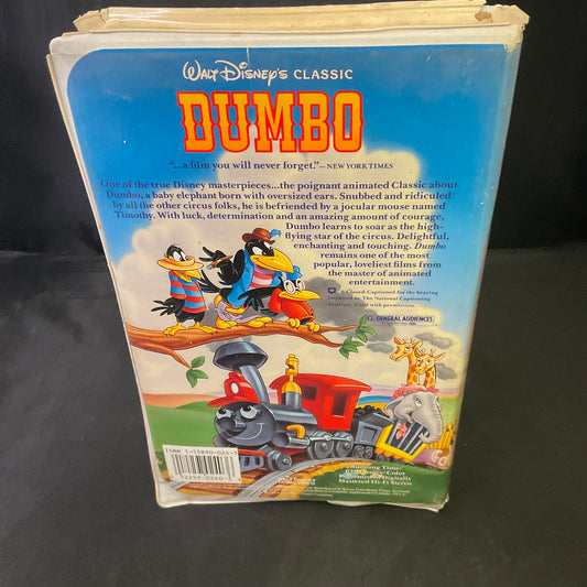 Disney’s Dumbo VHS Tape