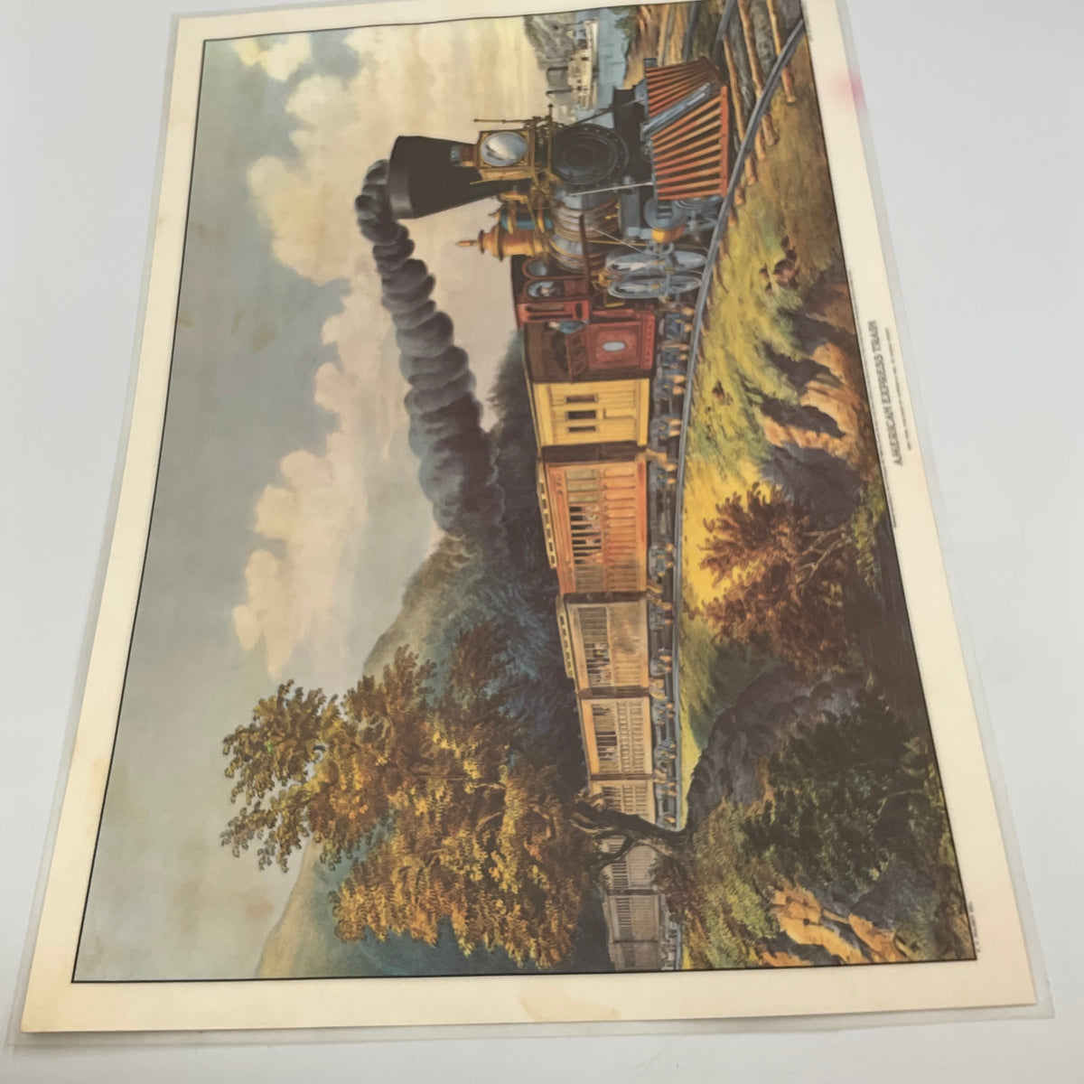 “American Express Train”Published By Currier & Ives