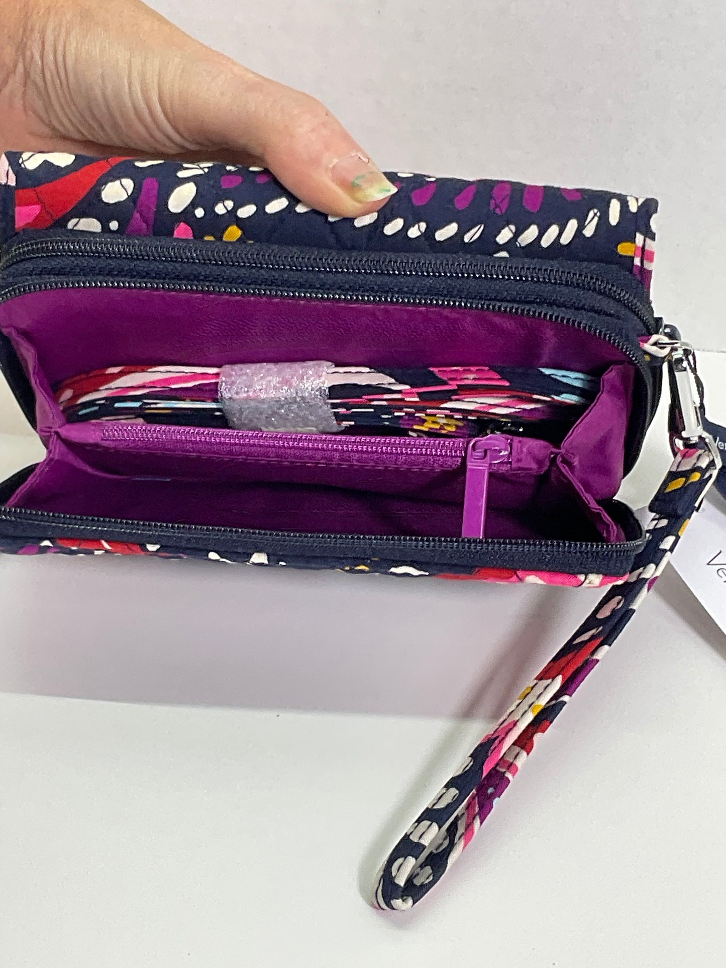Vera Bradley RFID 3-in-1 Crossbody Painted Paisley NWT