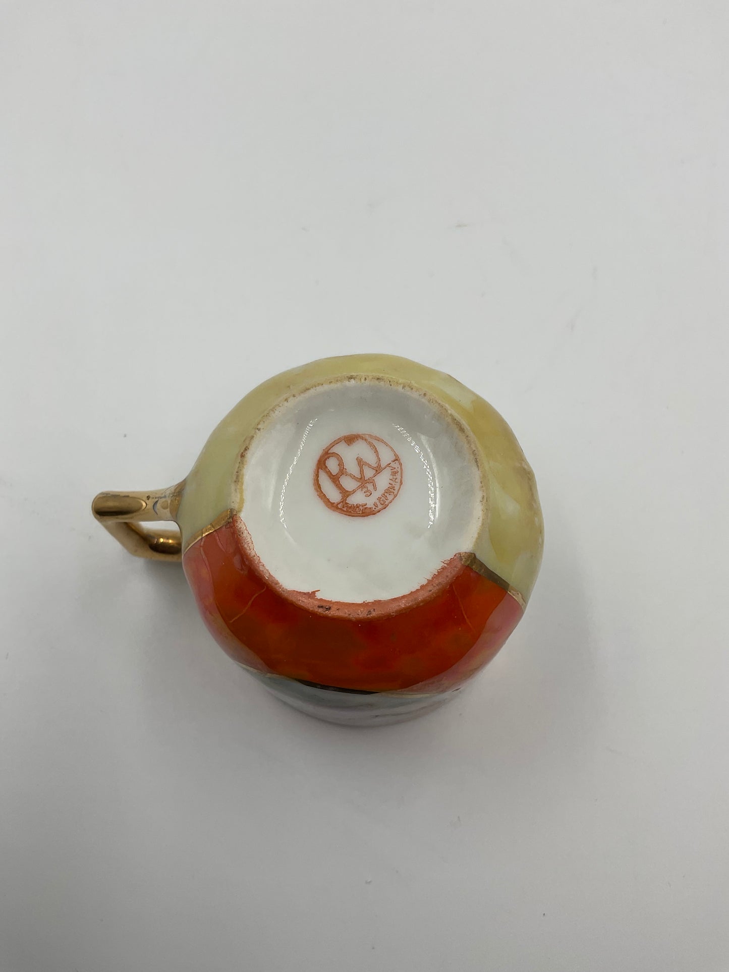 Vintage Rudolf Wächter Porcelain 2 Sugar Bowls and Tea Cups