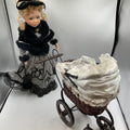 Baby’s Dream Porcelain Doll Victoria And Stroller