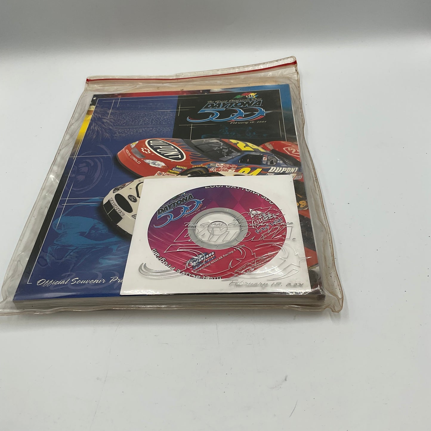 NASCAR Daytona 500 Vintage 2001 Official Souvenir Program