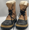 SOREL Caribou Buff Brown Waterproof Winter Snow Boots Size 12