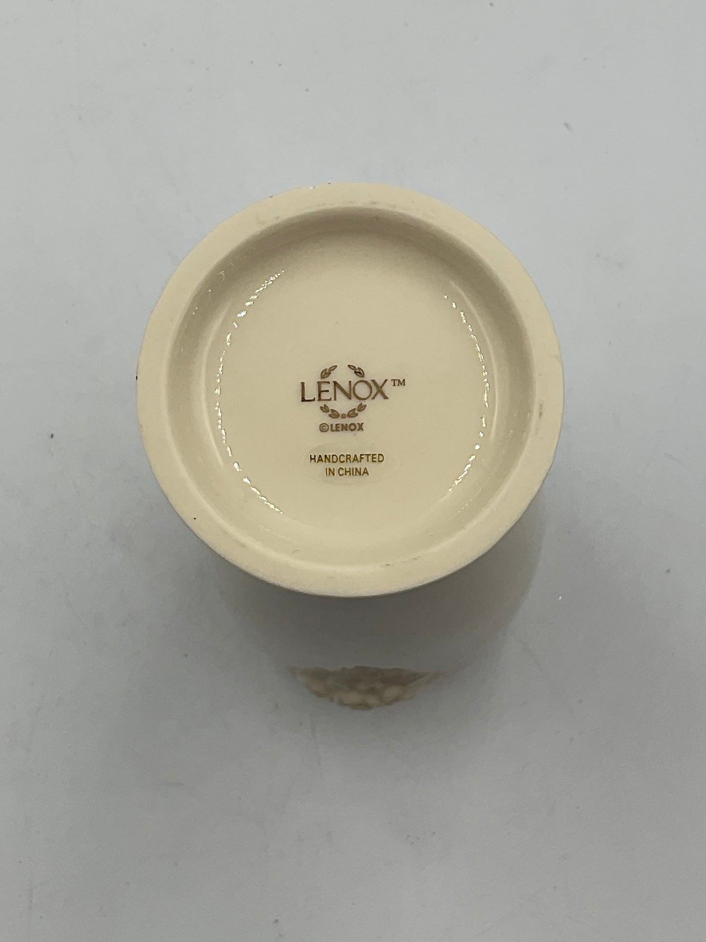 Lenox Rose Blossom Ivory Porcelain Vase
