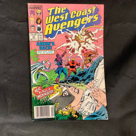 The West Coast Avengers Arkon's Back Comic ISSUE 31 April 1988