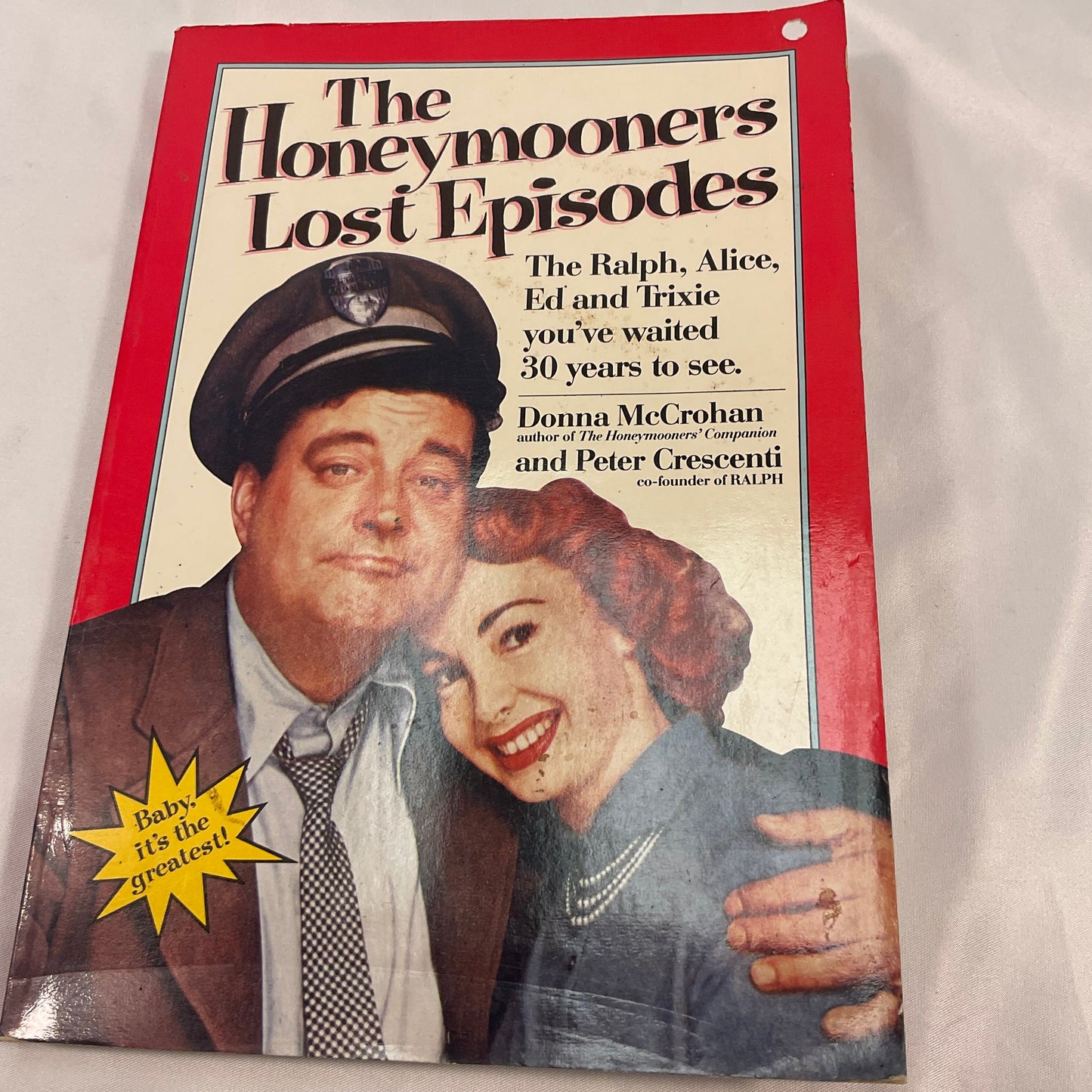 The Honeymooners Lost Episodes Vintage 1985 Paperback Book by Donna McCrohan Peter Crescenti