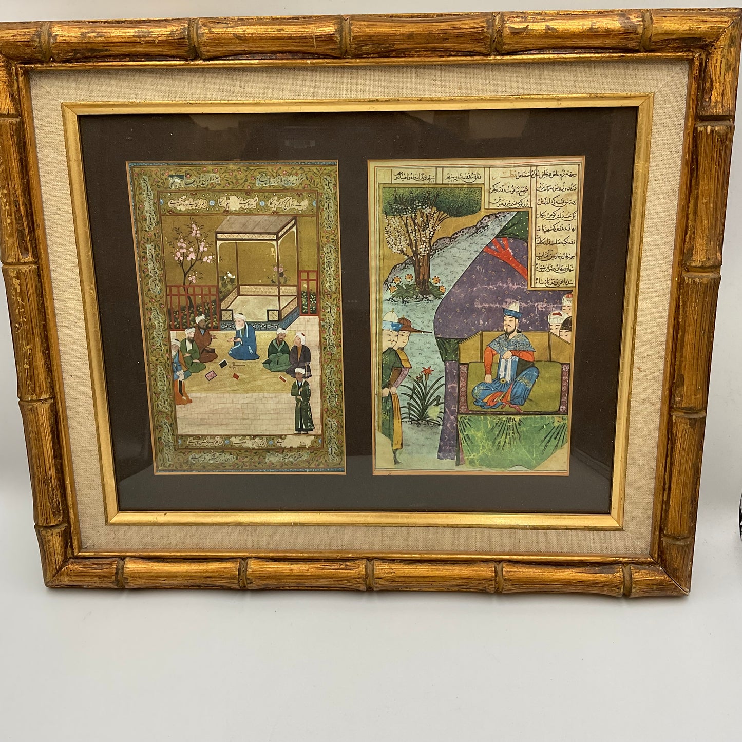Persian Miniature Paintings in Frame