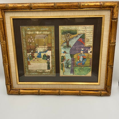 Persian Miniature Paintings in Frame
