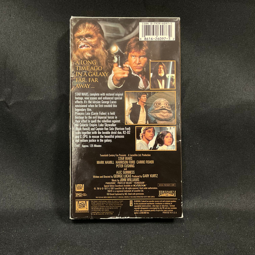 Original Starwars Trilogy on VHS