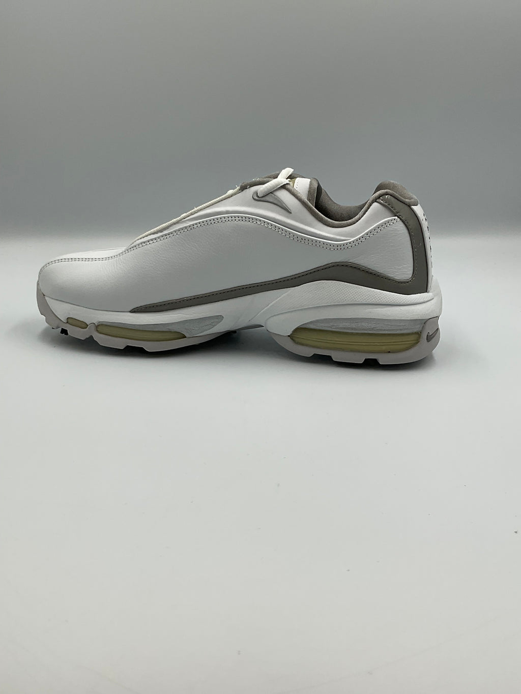 Nike WMNS Air Max Sport Plus Golf Shoes 307428-101 White Metallic Silver