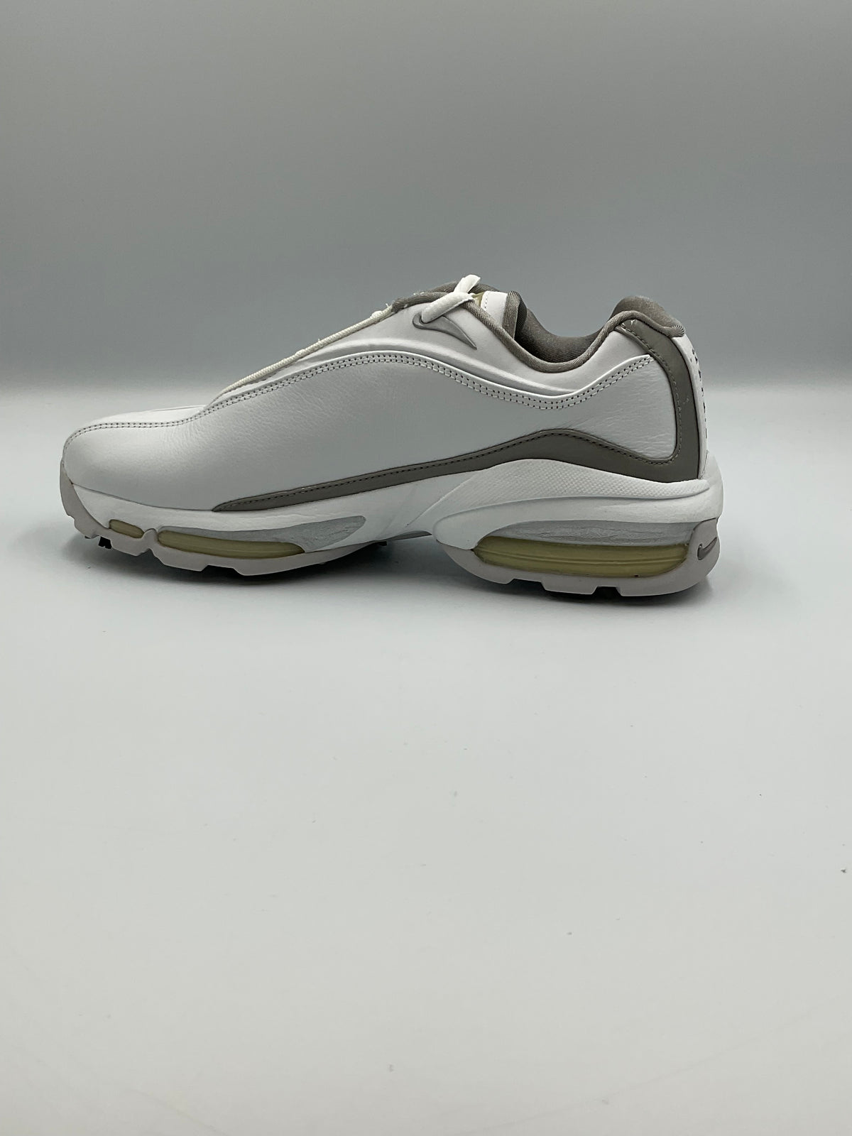 Nike WMNS Air Max Sport Plus Golf Shoes 307428-101 White Metallic Silver
