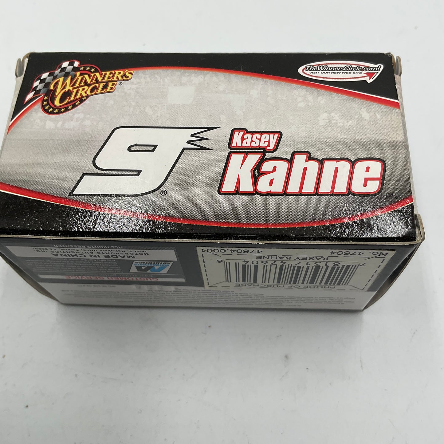 NASCAR Winner’s Circle  #9 Kasey Kahne Die-Cast Replicia Unopened