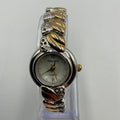 Gruen Two Tone Braided Band Watch New Battery Working Condition