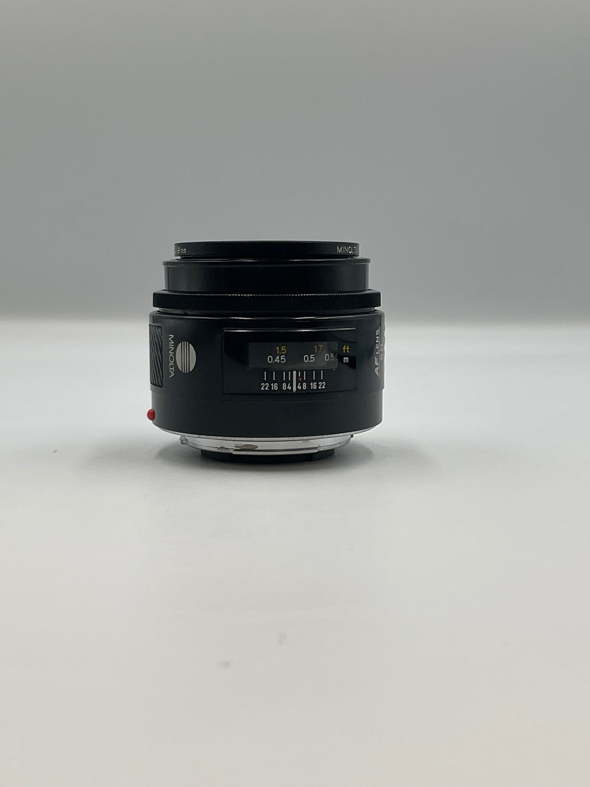Minolta Maxxum AF 50mm f/1.7 prime lens