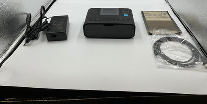 Canon SELPHY CP1200 Wireless Compact Photo Printer Black Bundle With Box