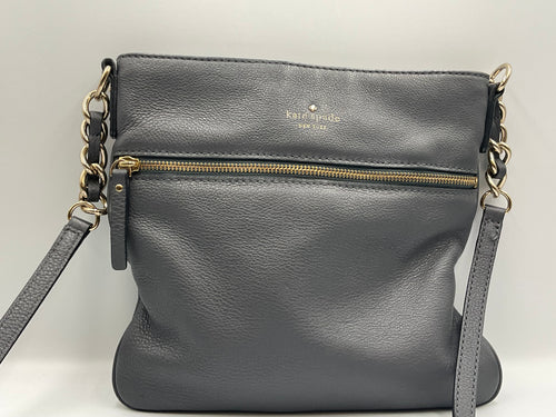 Kate Spade New York Cobble Hill Black Leather Crossbody Shoulder Bag Purse