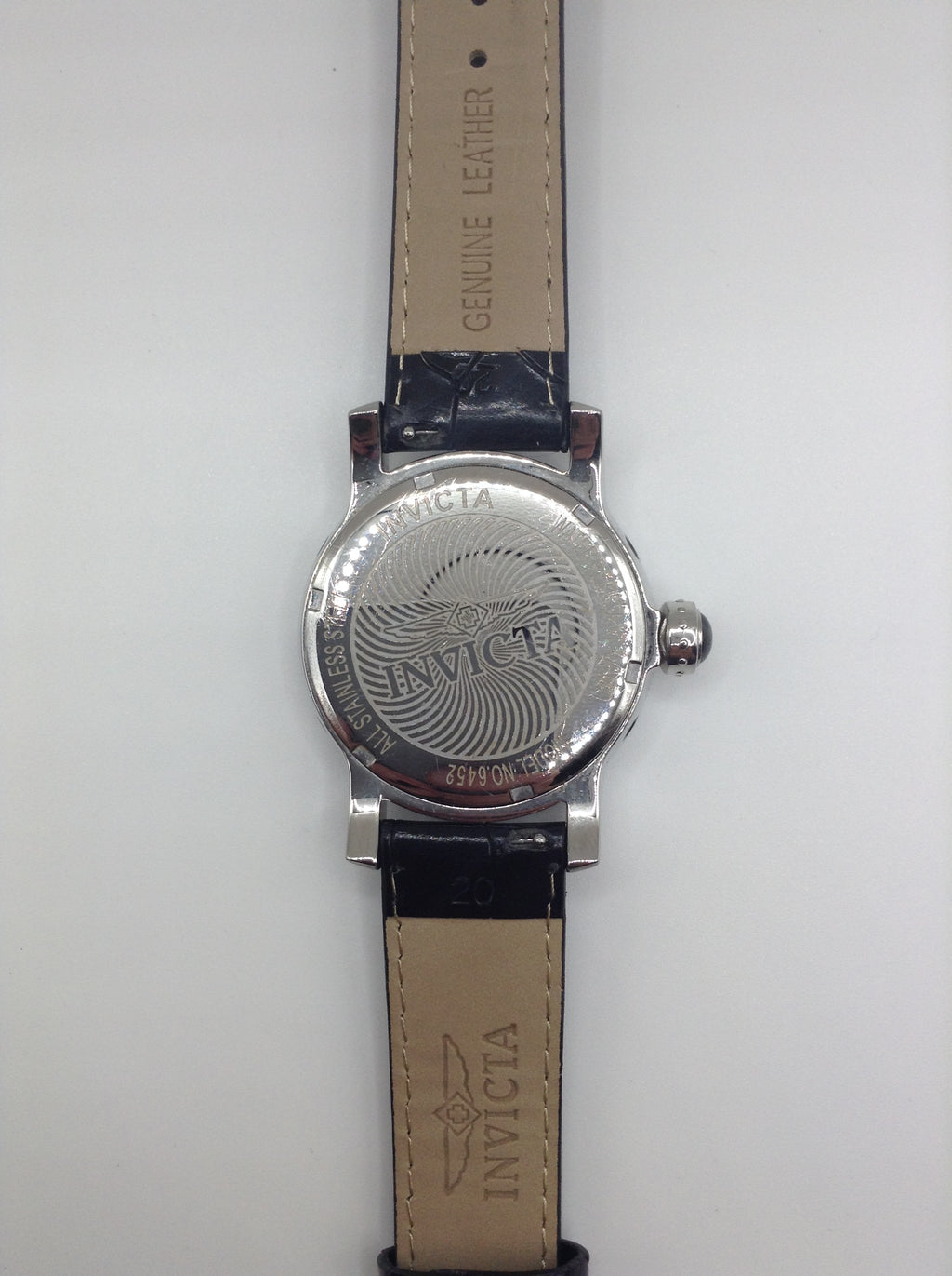Invicta Classique Quartz Mother of Pearl Italian Crystal Dial Watch with New Band