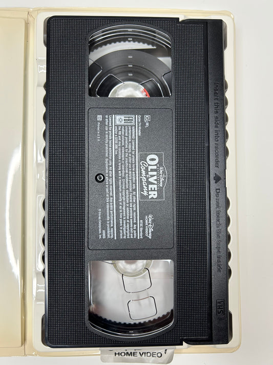 Oliver & Company Walt Disney Masterpiece VHS