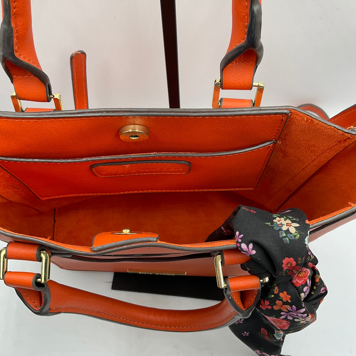 Steve Madden Large Orange Purse