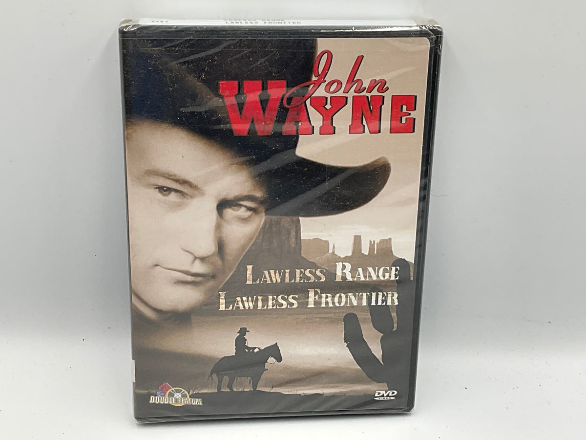 John Wayne: Lawless Range Lawless Frontier DVD Sealed