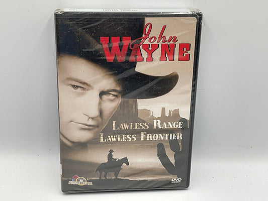 John Wayne: Lawless Range Lawless Frontier DVD Sealed